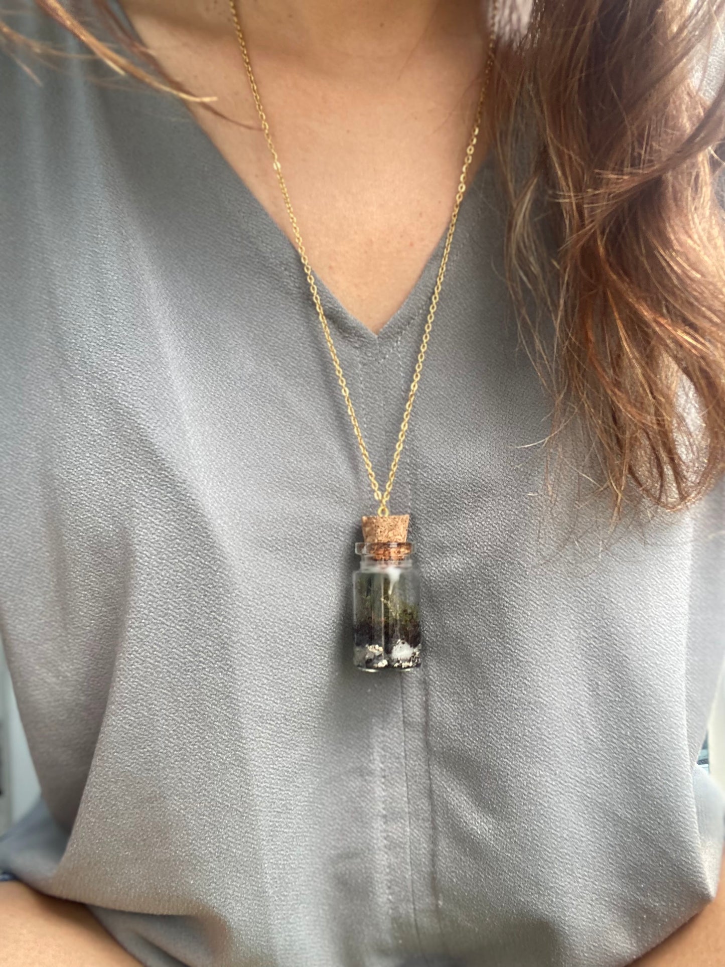 TINY TERRARIUM Necklace