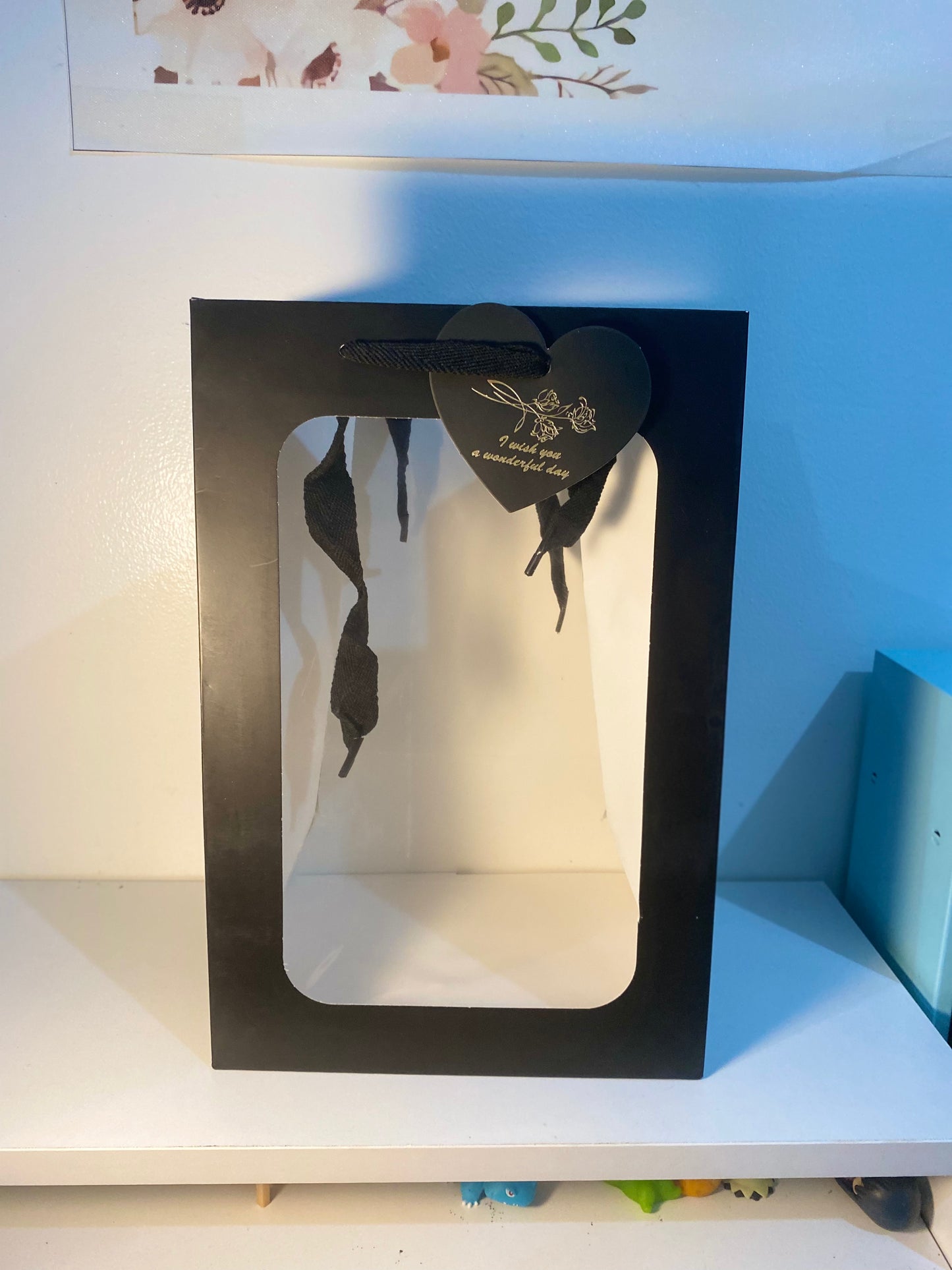 Paper Bag Eco Friendly Window Clear  Gift Bags for Gifts Toys Flower Bag Gift Packaging