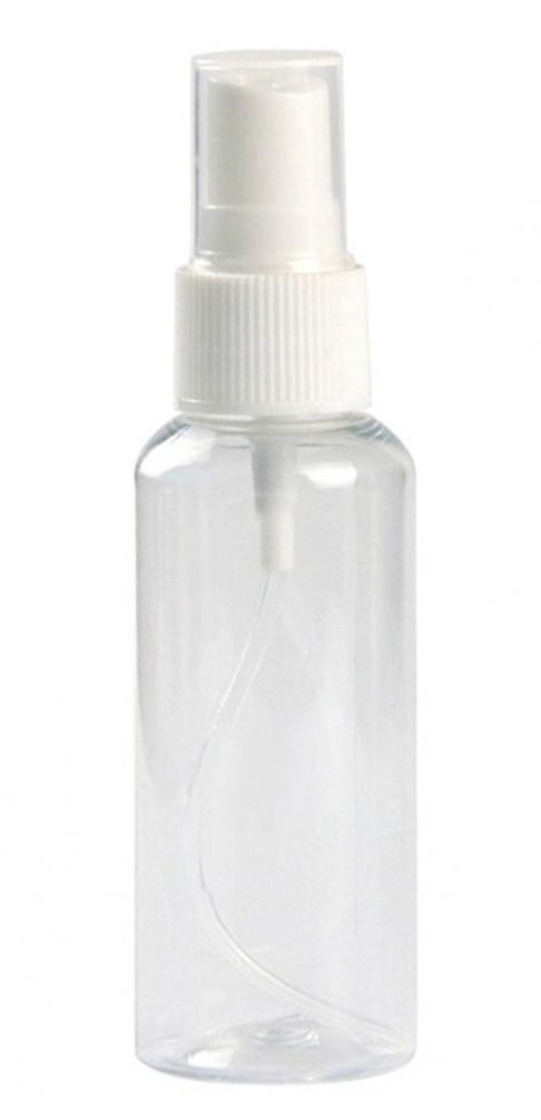 60ml Mini Travel Plastic Empty Bottle Portable Transparent Spray for Terrarium, Terrarium Spray